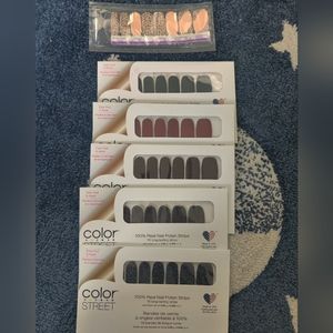 Lot of 6 - Color Street sets